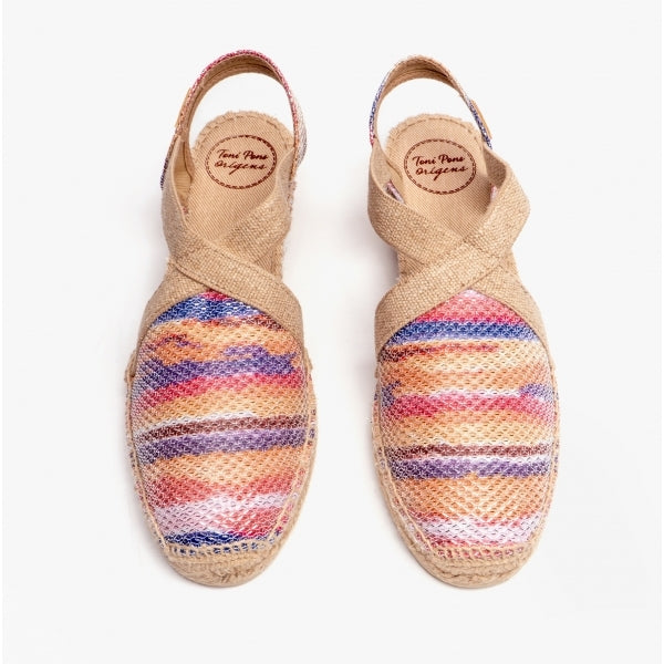 Toni Pons VELINO Womens Wedge Espadrilles Multi