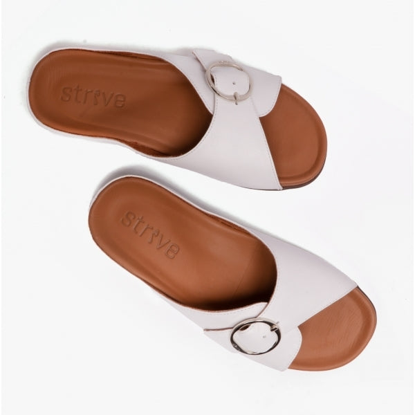 Strive GAVI II Womens Mule Sliders White