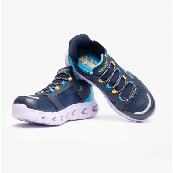 Skechers 403843L/NVBL HYPNO-FLASH 2.0 - ODELUX Boys Trainers Blue