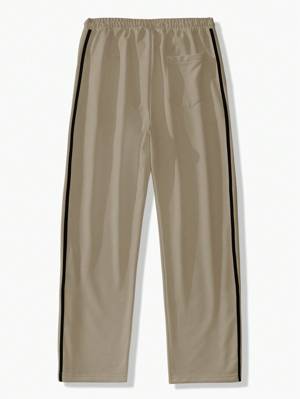 Manfinity Men Contrast Tape Button Side Sweatpants