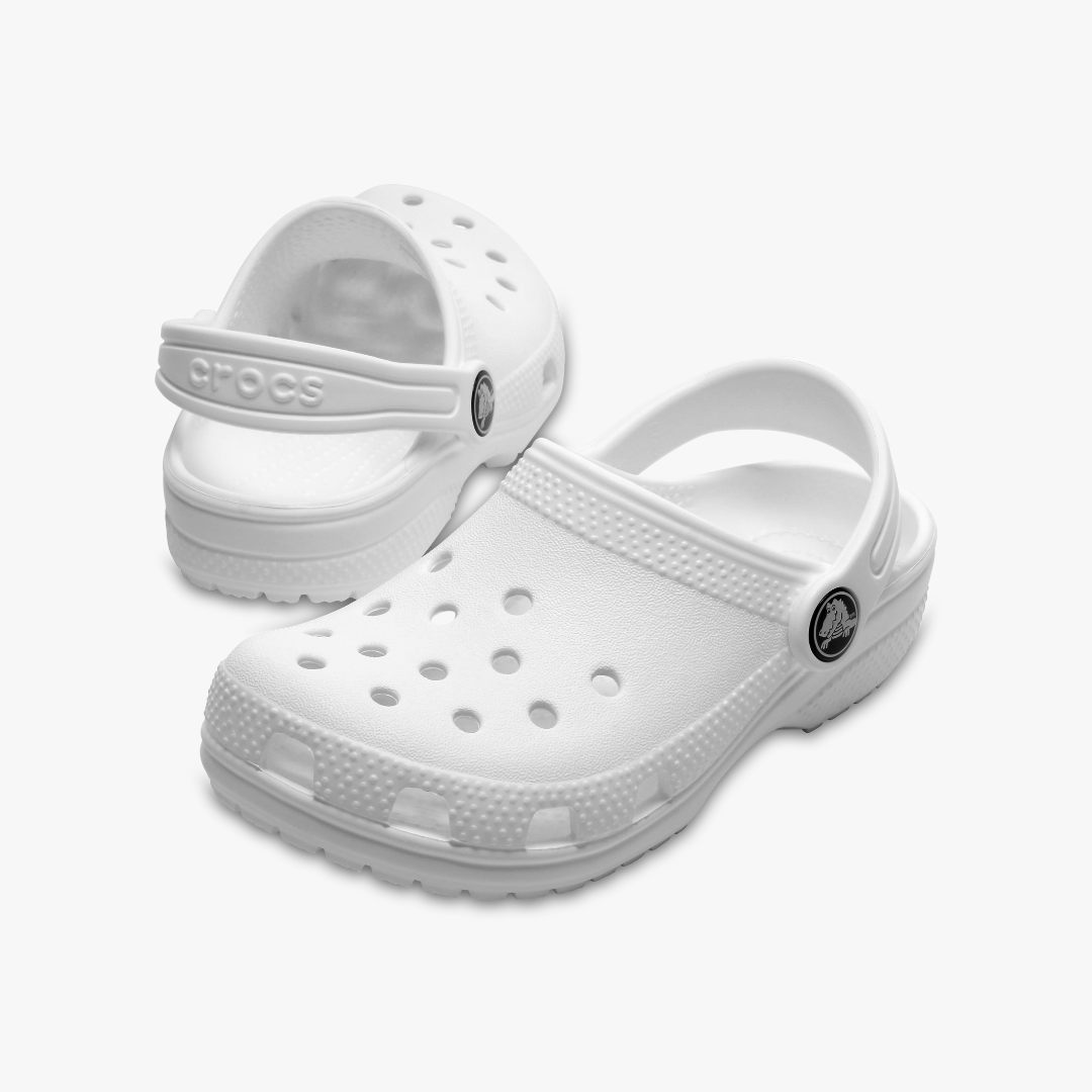 Crocs 206991-100 CLASSIC KIDS Clogs White