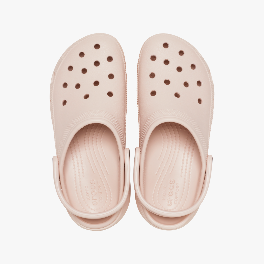 Crocs 206750-6UR CLASSIC PLATFORM CLOG Womens Clogs Quartz