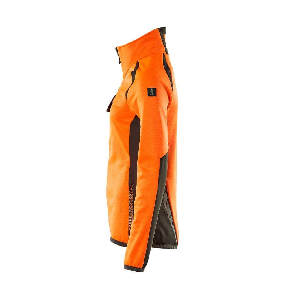 Mascot ACCELERATE SAFE 19453 Women's Hi-Vis Fleece Jumper with Zipper