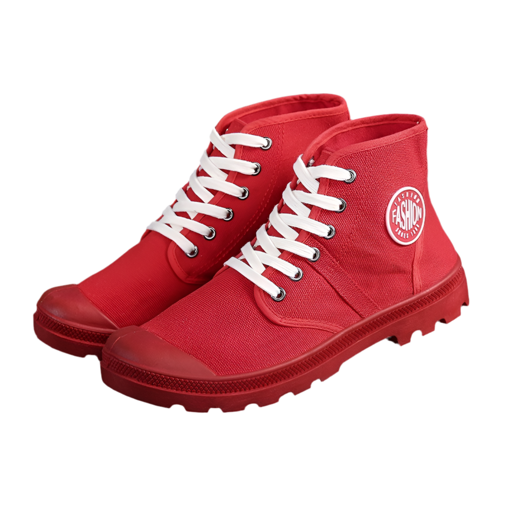 Canvas Casual Shoes Student Sneakers All-match Fashion Hip Hop High Cut Hiking Shoes