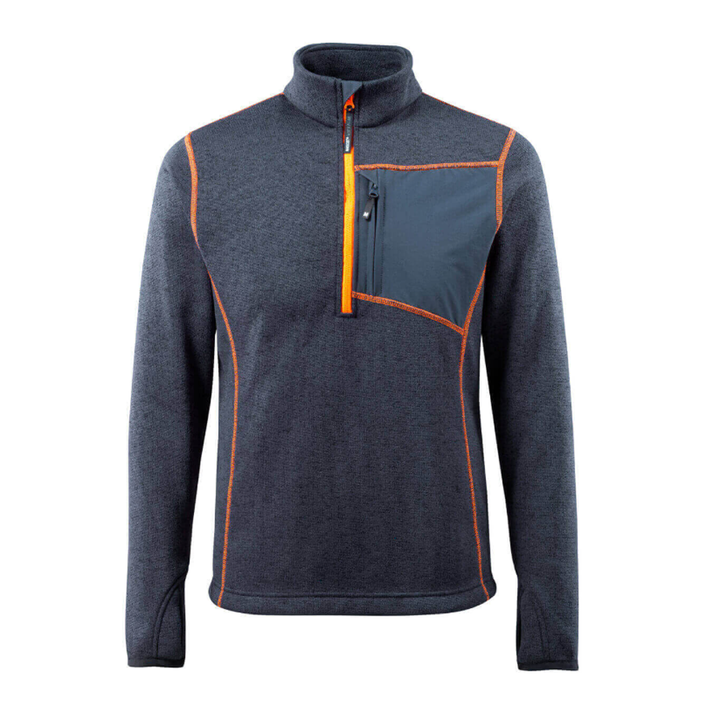 Mascot 50149 Half Zip Knitted Jumper Dark Navy / Large