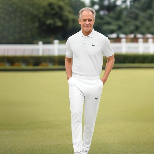 Men's Bowls Logo Polo Shirt