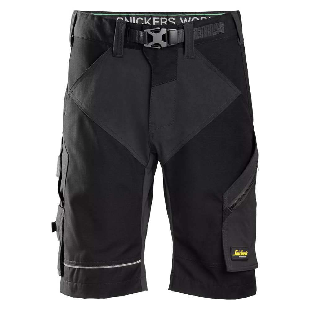 Snickers 6914 FlexiWork Work Shorts Steel Grey 33" Waist / Snickers Size 48