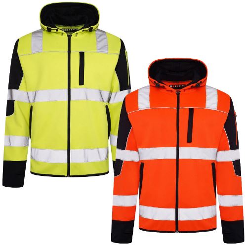 Aviator Hi Vis Zip Hoody AV044
