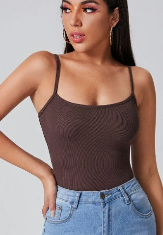 Solid Color Halter Top For Women
