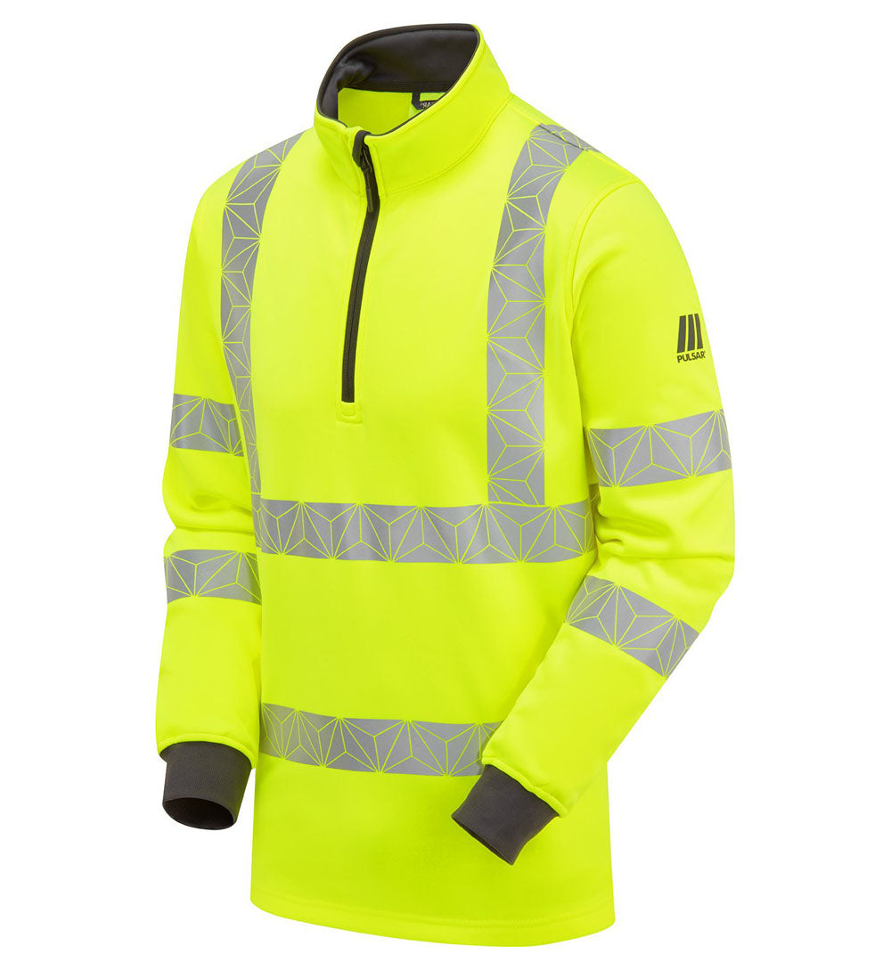 PULSAR RCT804 / RCT805 React GRS 1/4 Zip Hi-Vis Sweatshirt