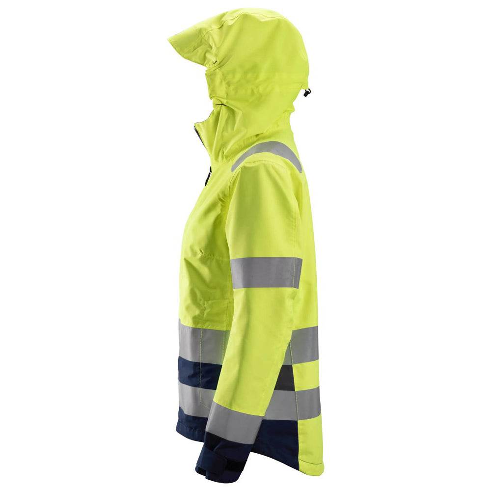 Snickers 1347 AllroundWork, Women’s Hi-Vis Waterproof Shell Jacket Class 2/3 Various Colours