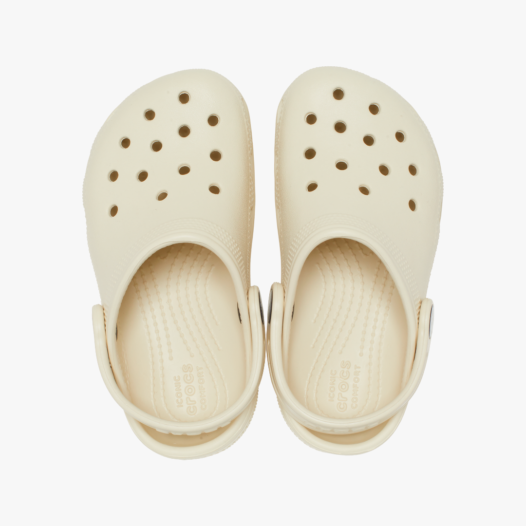 Crocs 206990-2Y2 CLASSIC TODDLER Clogs Bone