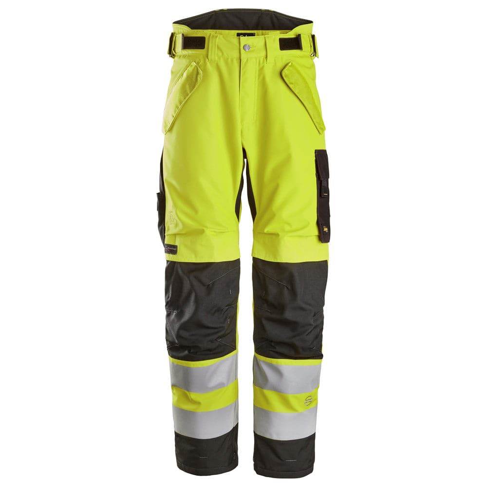 Snickers 6630 High-Vis Class 2 Waterproof 37.5® 2-Layer Light Padded Trousers