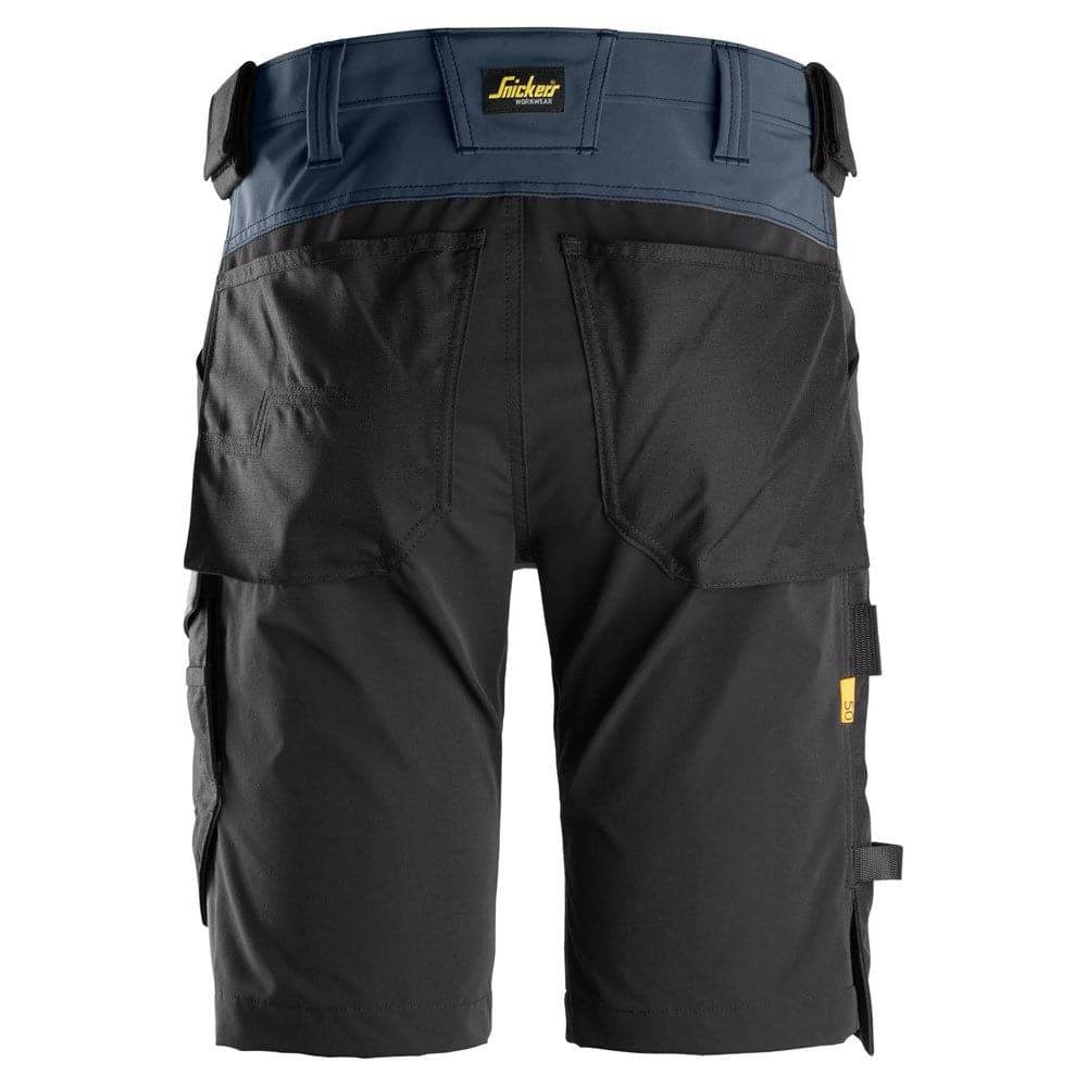 Snickers 6173 AllroundWork 4-Way Stretch Shorts Navy Blue 33" Waist, Snickers Size 48