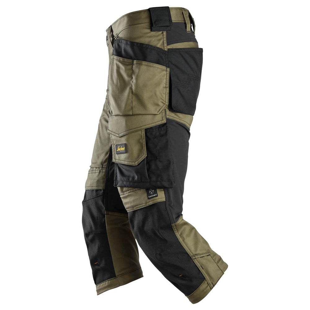 Snickers 6142 AllroundWork, Stretch Kneepad Holster Pockets Pirate Trousers Various Colours