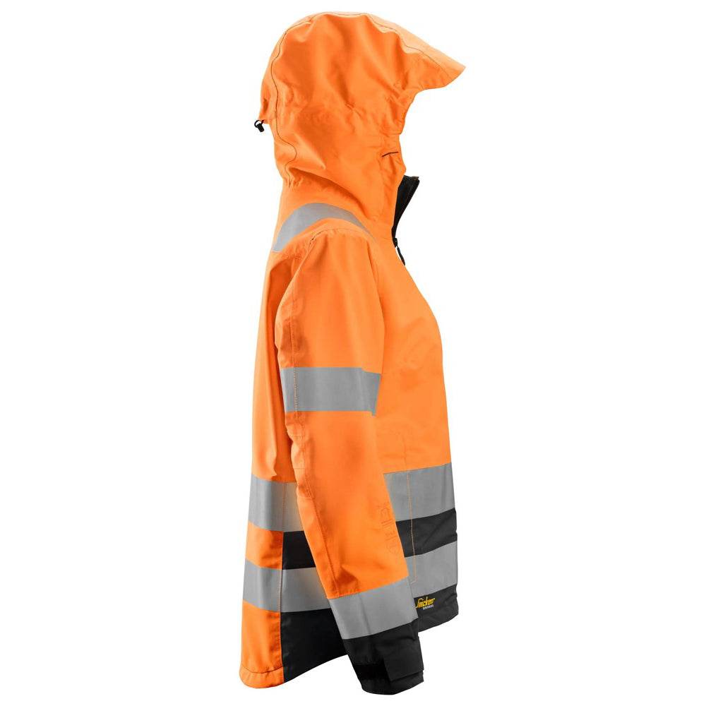 Snickers 1347 AllroundWork, Women’s Hi-Vis Waterproof Shell Jacket Class 2/3 Various Colours