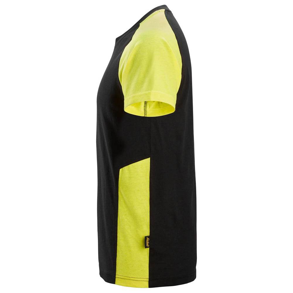 Snickers 2550 Two-Coloured Short Sleeve Cotton T-Shirt