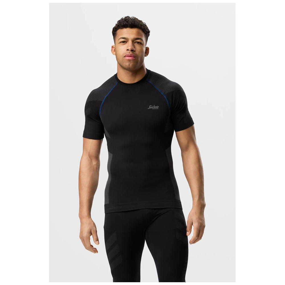 Snickers 9490 Seamless Base Layer In Motion Short Sleeve Top