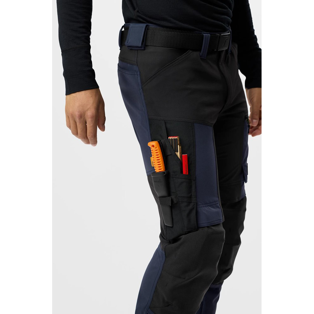 Snickers 6318 AllroundWork 4-Way Stretch Trousers Steel Grey