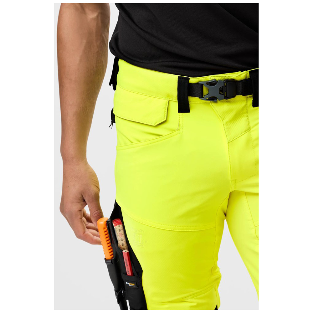 Snickers 6930 H-Vis Detachable Holster Pocket 4-Way Stretch Trousers Class 2