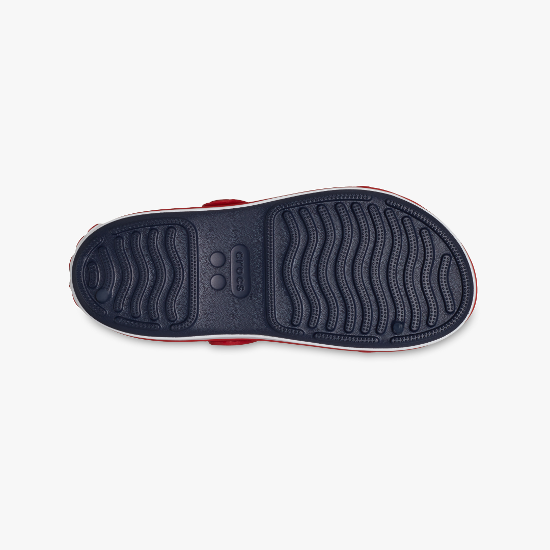 Crocs 209424-4OT TODDLER CROCBAND CRUISER Sandals Navy/Varsity Red