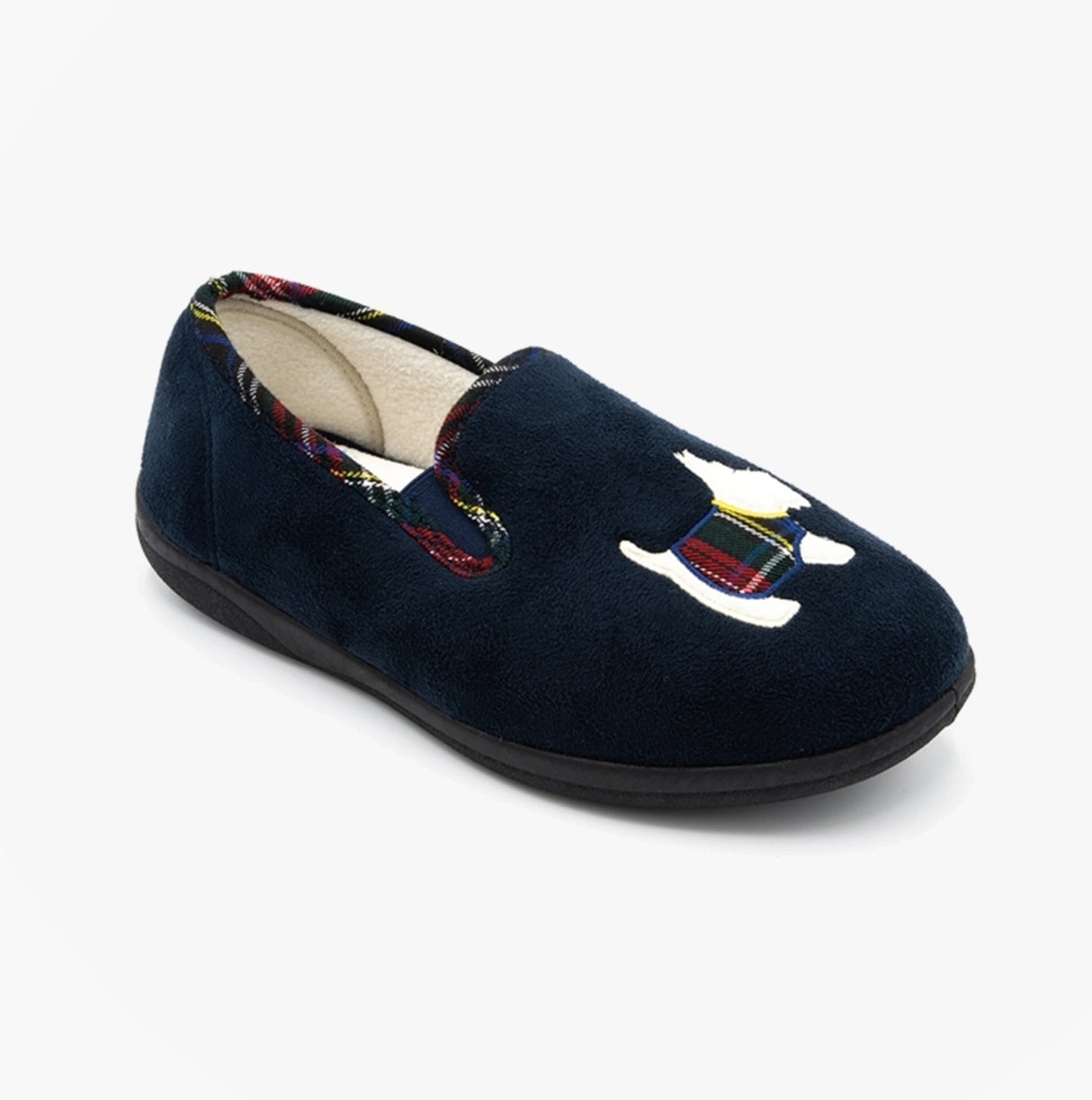 Padders DANDIE Womens (2E/3E Fit) Full Slippers Navy