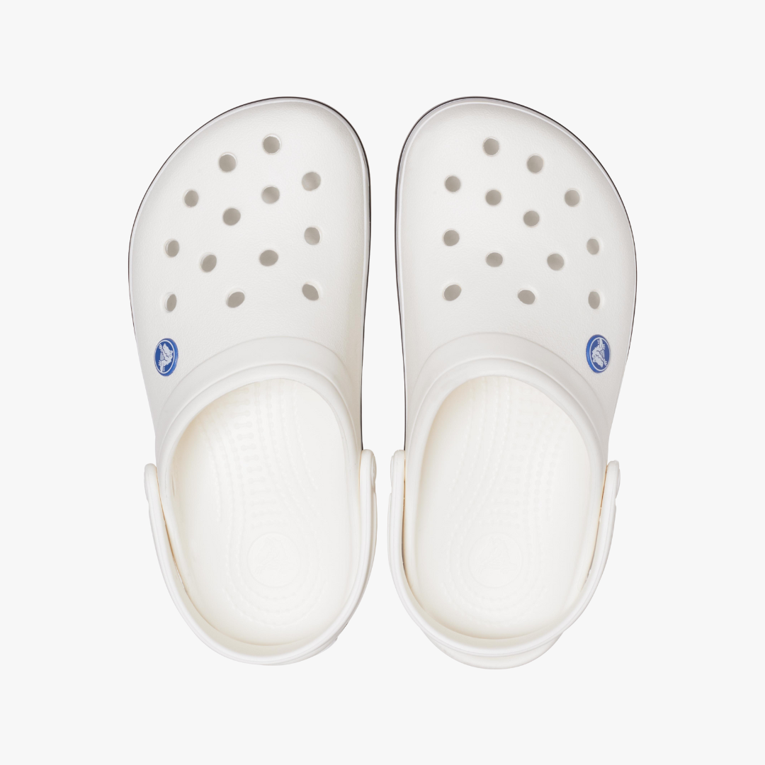 Crocs 11016-100 CROCBAND CLOG Unisex Clogs White