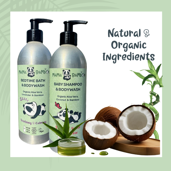 Mama Bamboo Organic Baby Shampoo DS