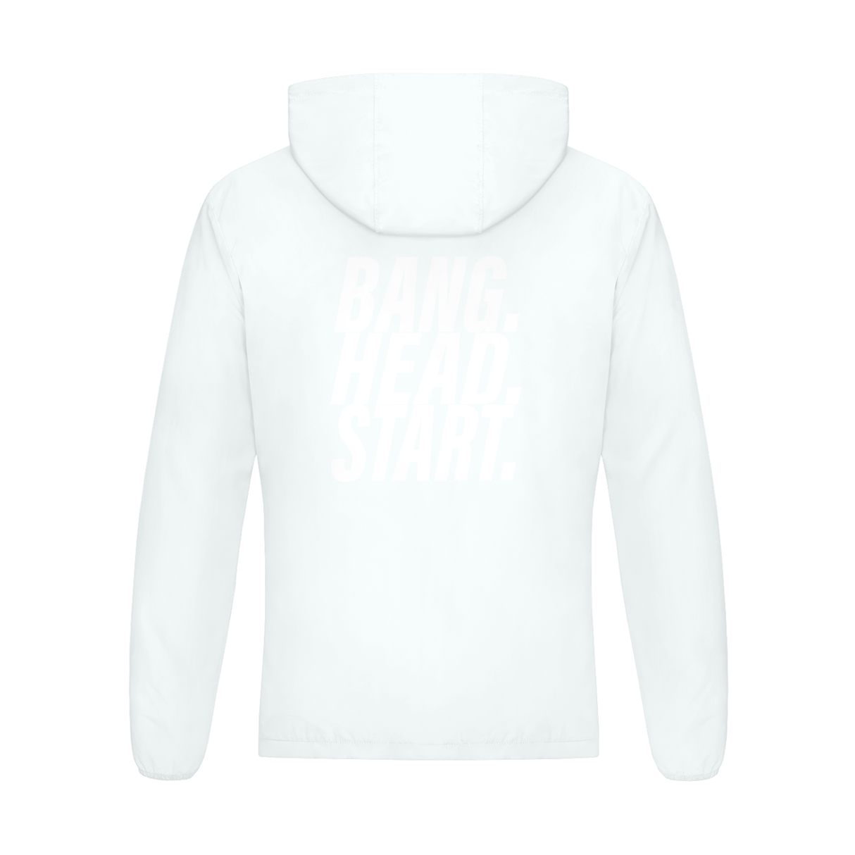 Soft Hooded Sports Jacket - Bang.Head.Strat - blk/wht