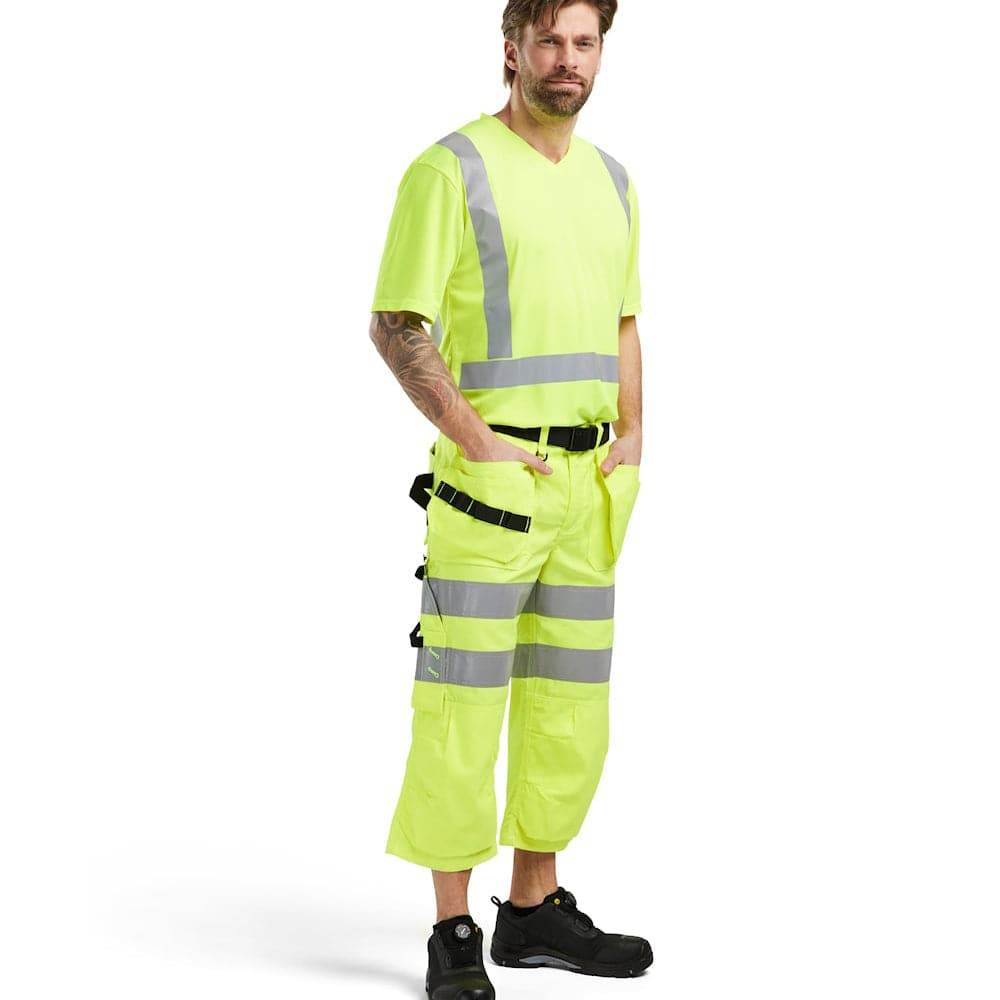 Blaklader 3382 UV Hi-Vis V-Neck T-shirt