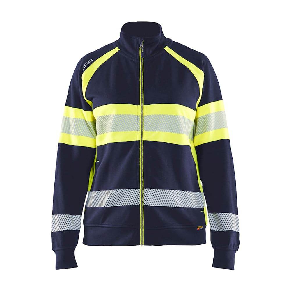 Blaklader 3505 Women's Hi-Vis Full Zip Sweatshirt