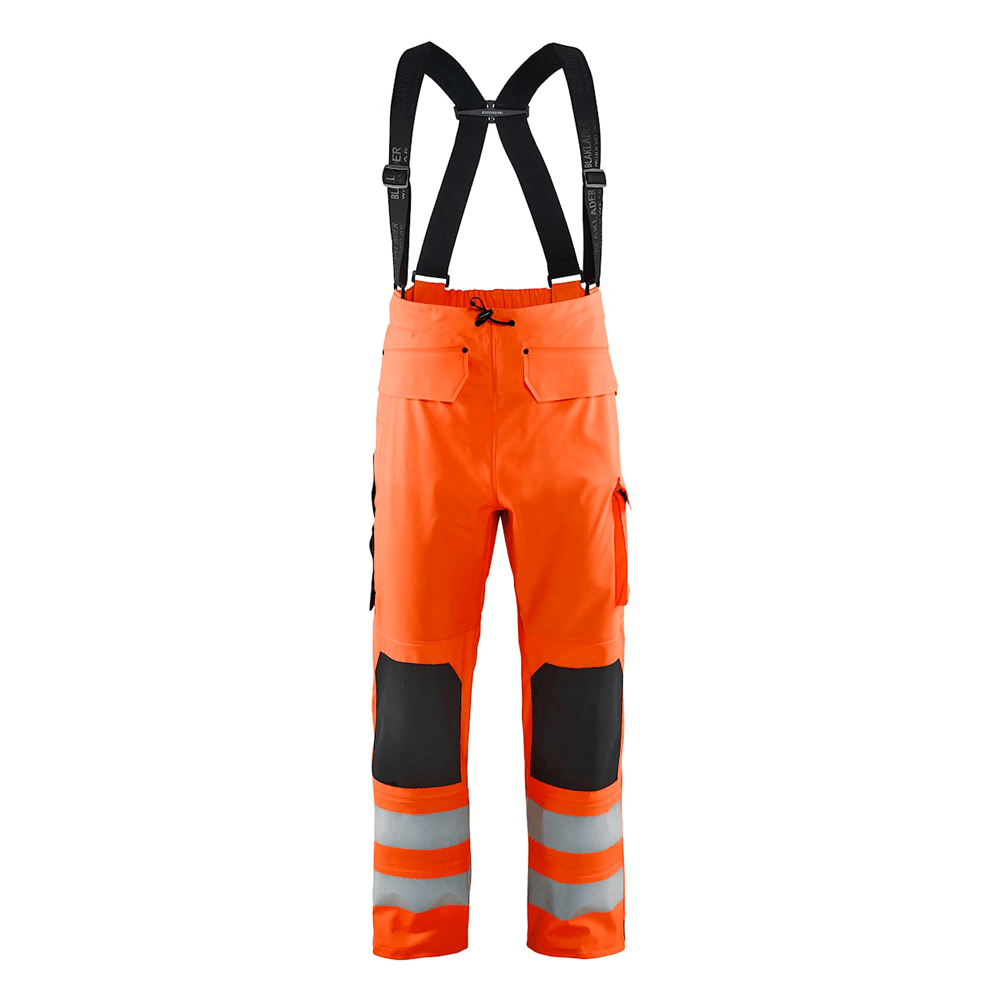 Blaklader 1306 Hi-Vis Waterproof Rain Trousers Level 3