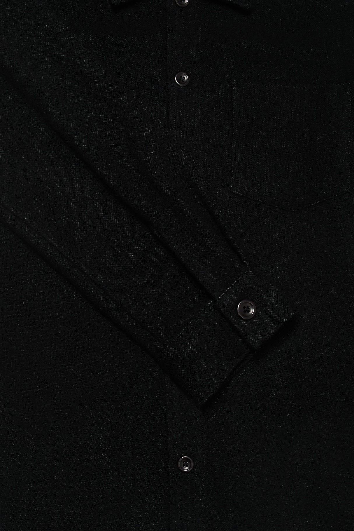 Bart Emilio Overshirt - Black