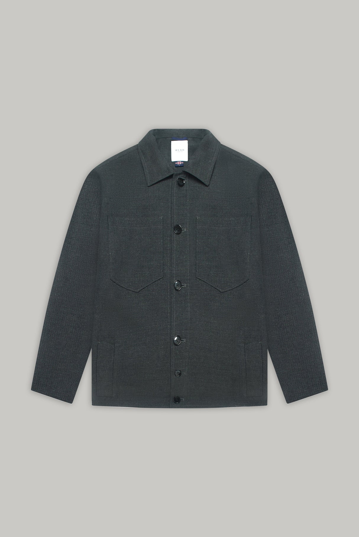 Turner Shacket - Grey Vigevano