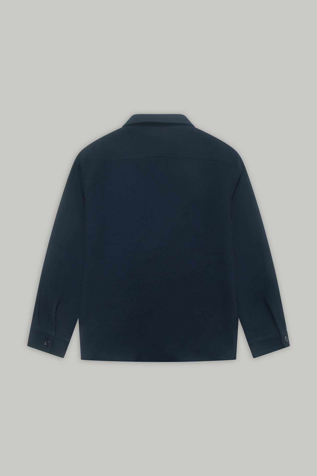 Bart Long Sleeve Shirt - Navy Malta