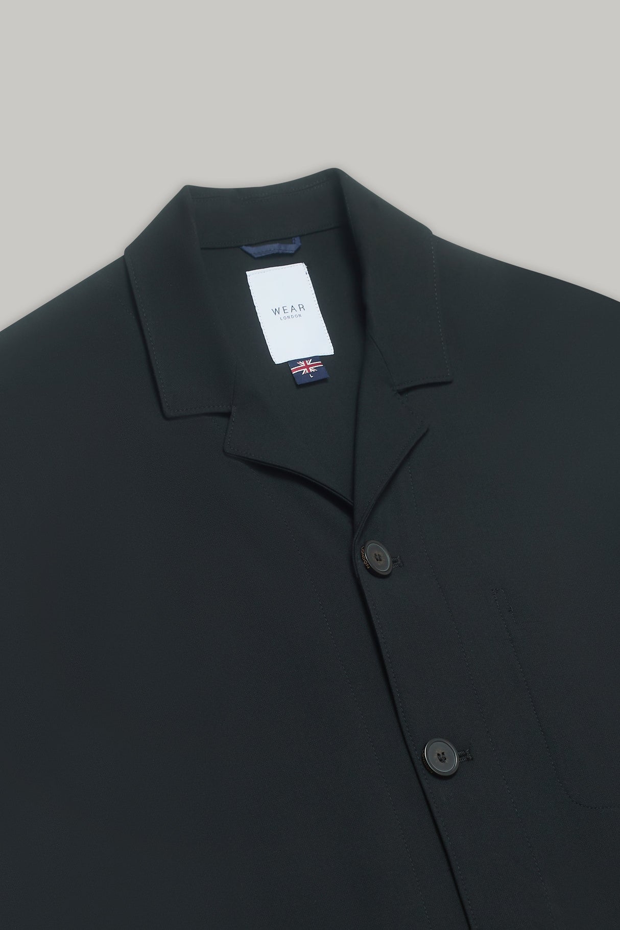 Tuxford Casual Blazer - Black Suiting