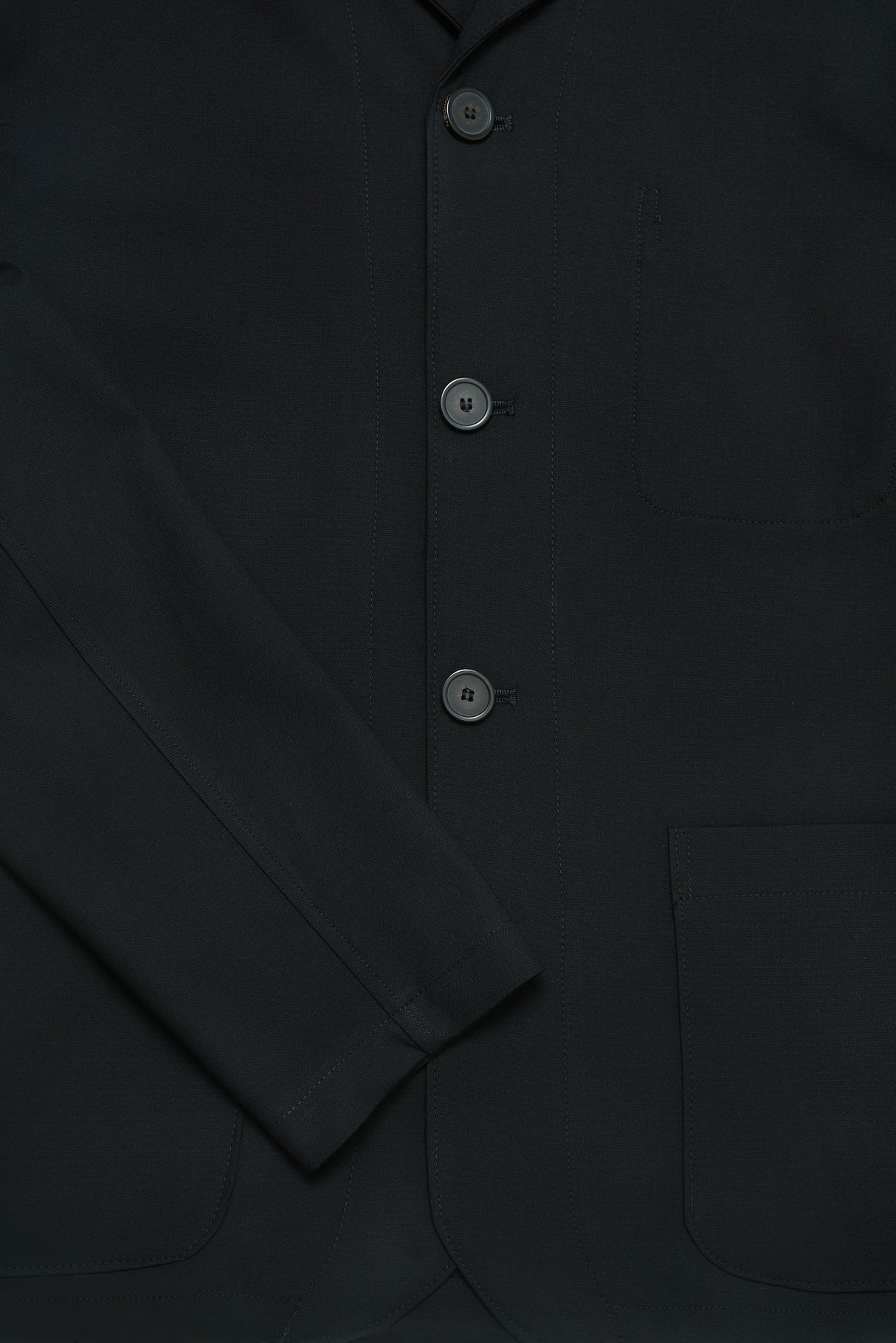 Tuxford Casual Blazer - Black Suiting