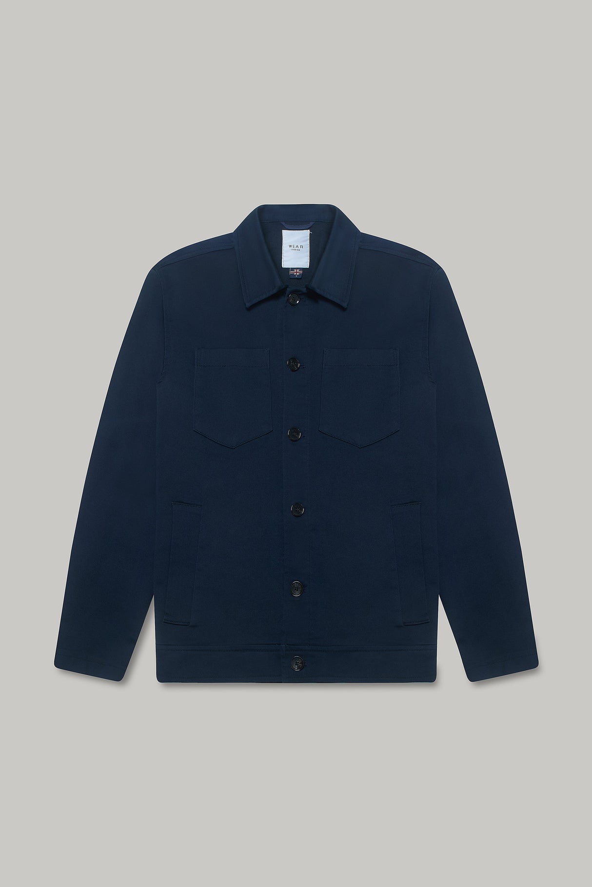 Turner Shacket - Navy Superflex