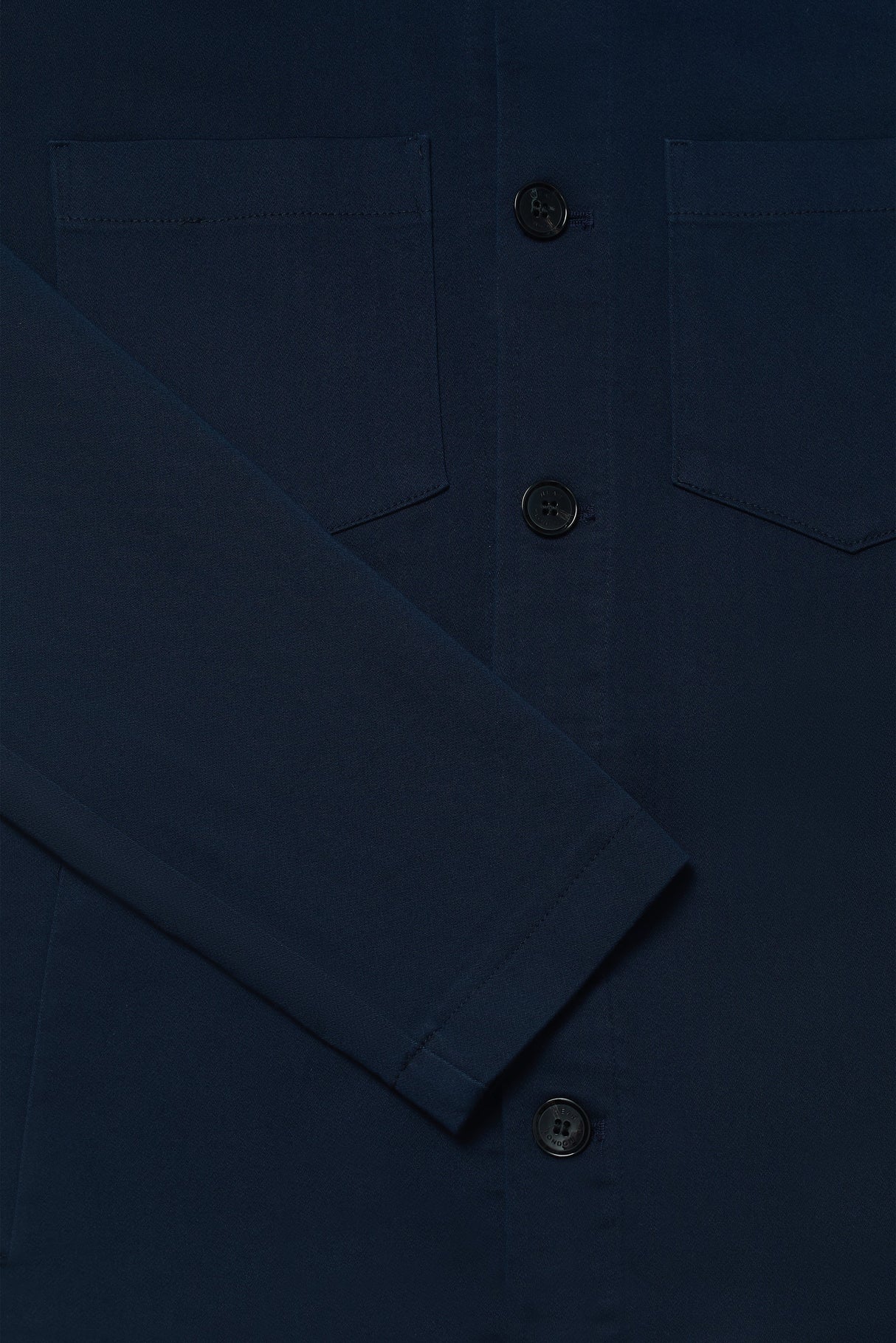 Turner Shacket - Navy Superflex