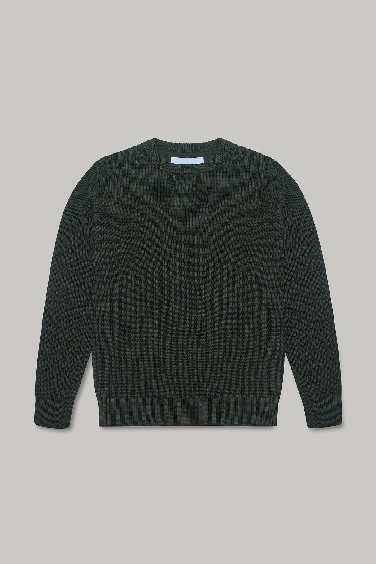 J Hailey Crew Knit - Dark Olive