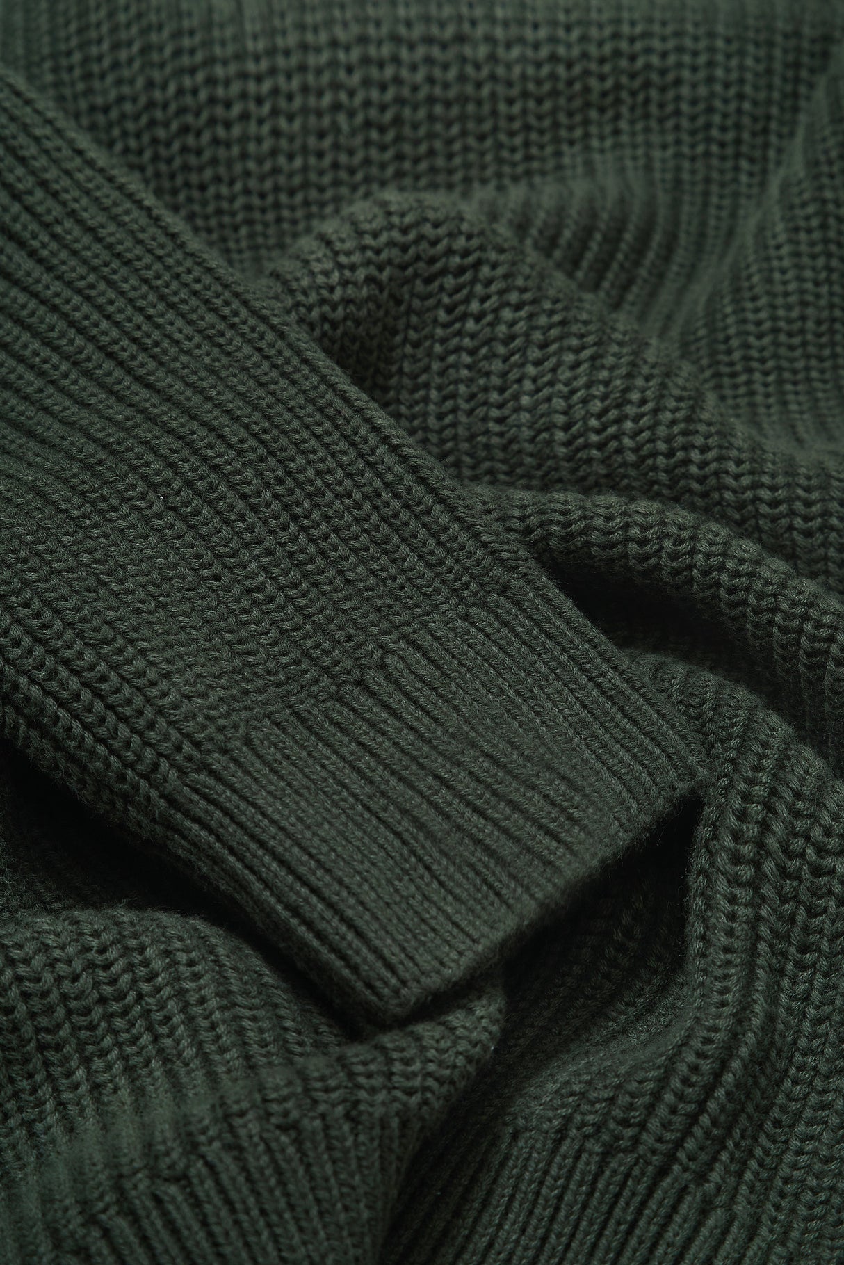 J Hailey Crew Knit - Dark Olive