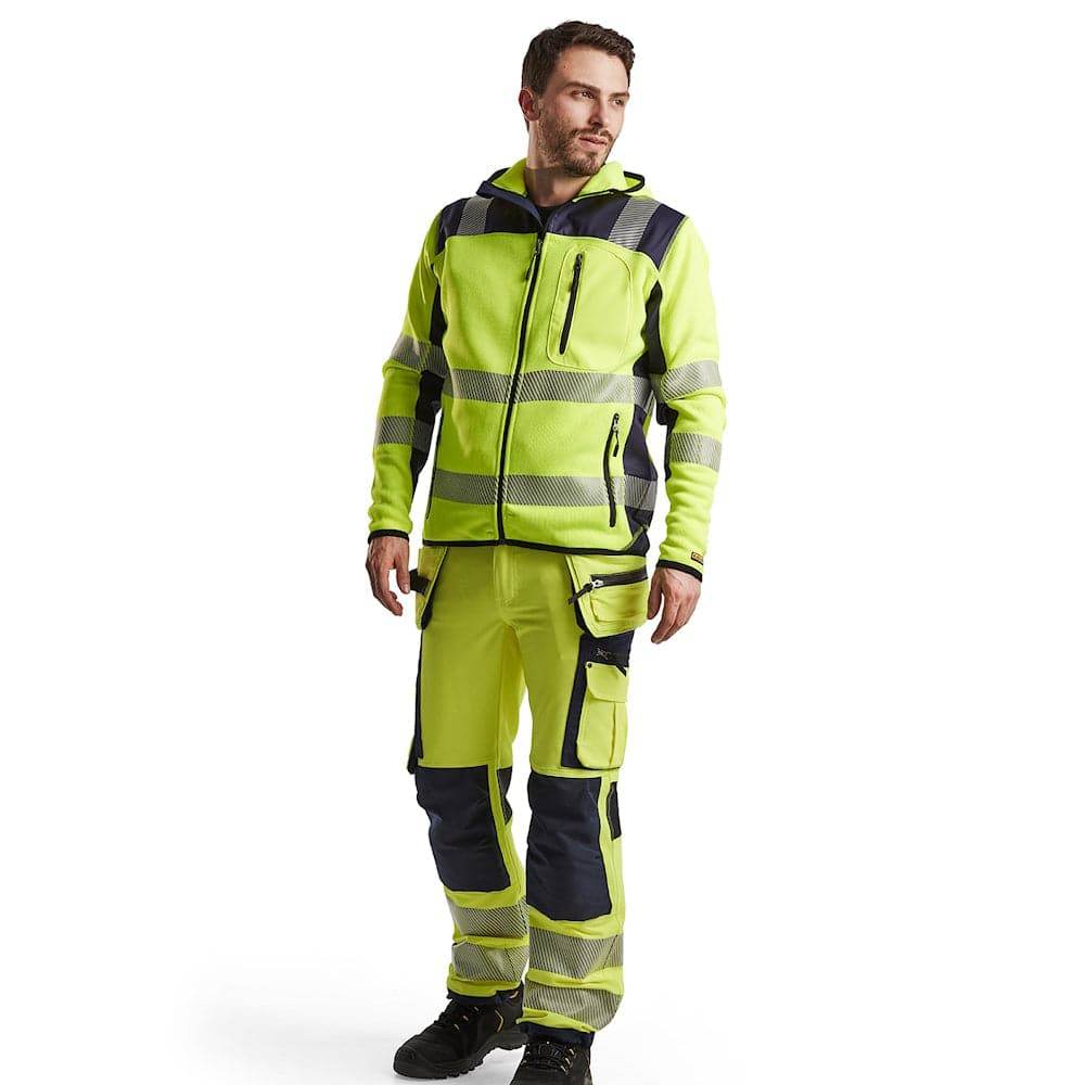 Blaklader 4923 Knitted Hi-Vis Hooded Jacket