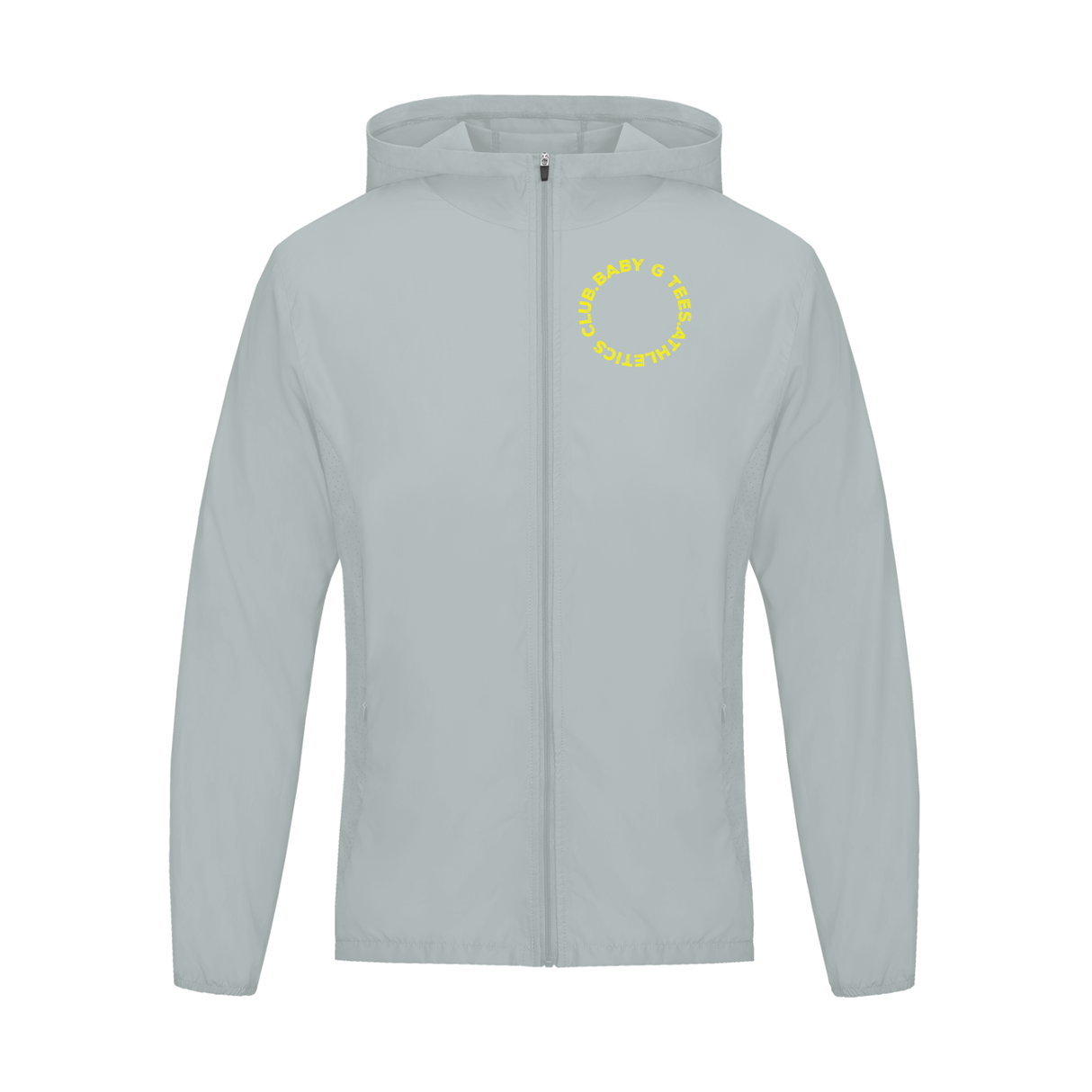 Soft Hooded Sports Jacket - Stand Tall - Yel/wht/blk/gry