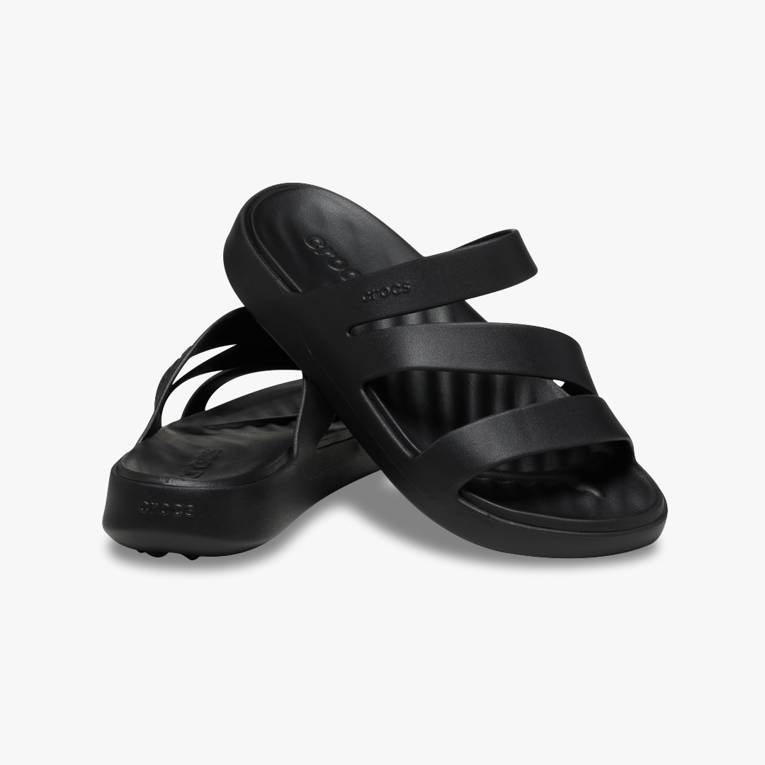 Crocs 209587-001 GETAWAY STRAPPY Womens Open Toe Black