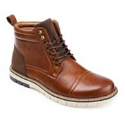 Vance Co. Lucien Men's Cap Toe Ankle Boots