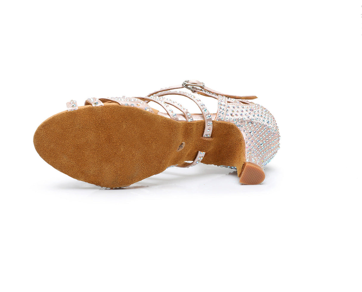 Diamond Latin Dance Shoes Women's Soft Sole Dance Shoes