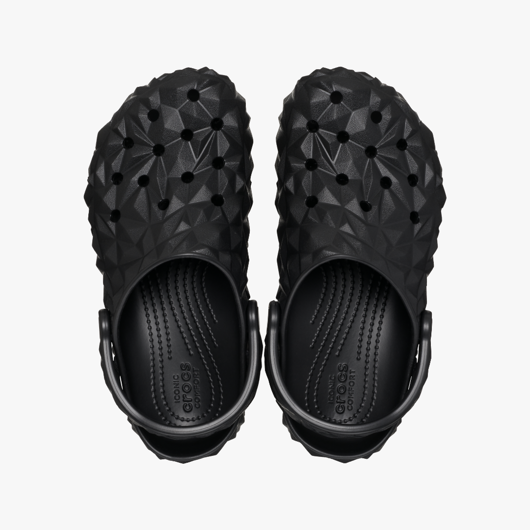 Crocs 209563-001 CLASSIC GEOMETRIC Unisex Clogs Black