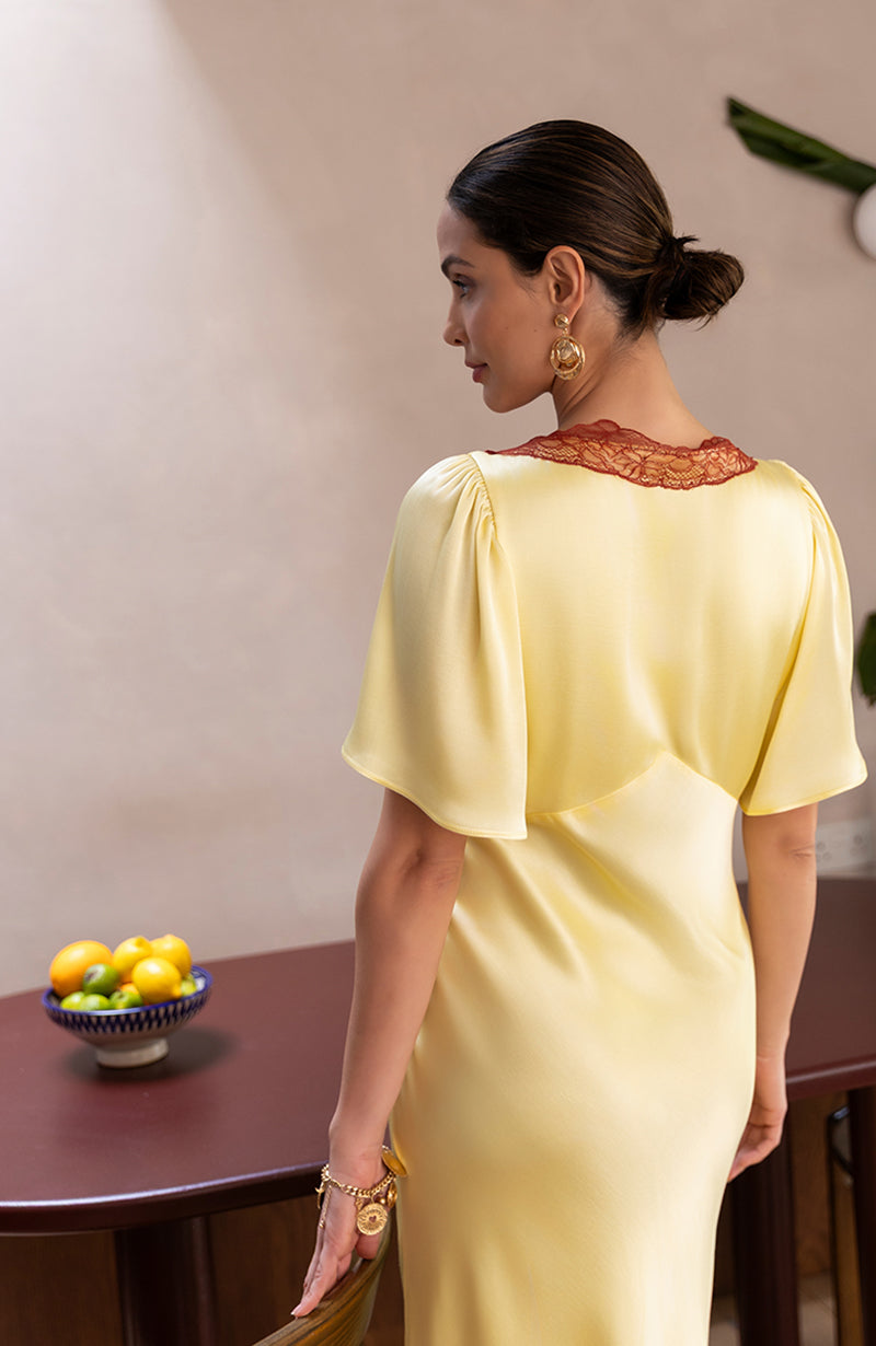 Ellis Butter Yellow Dress