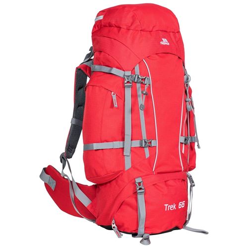 Trespass 'Trek' 66 Litre Camping Hiking Bag Travel Backpack