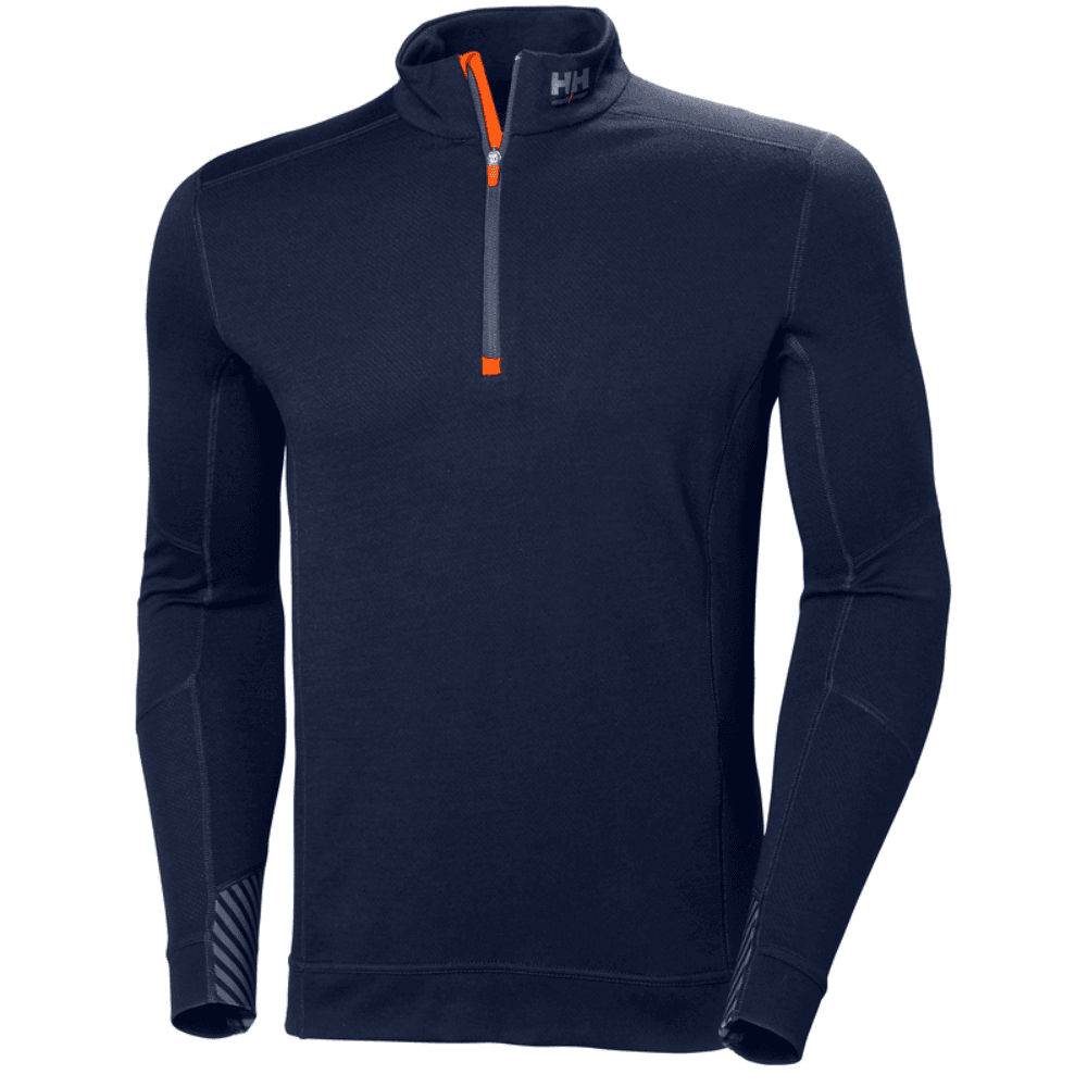 Helly Hansen 75107 Lifa Base Layer Merino Half Zip